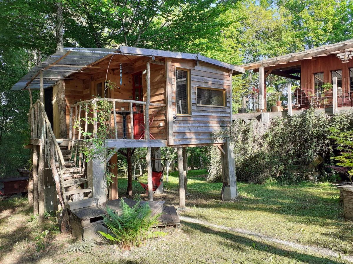 La Cabane De L'Oiseau Couze-et-Saint-Front Exteriér fotografie